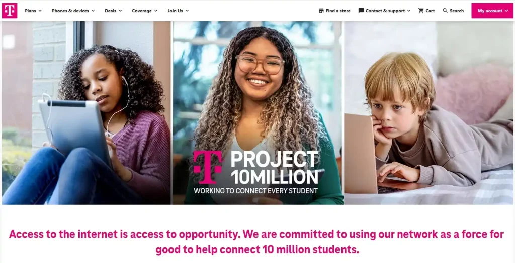 Free Internet for Students by T-Mobile