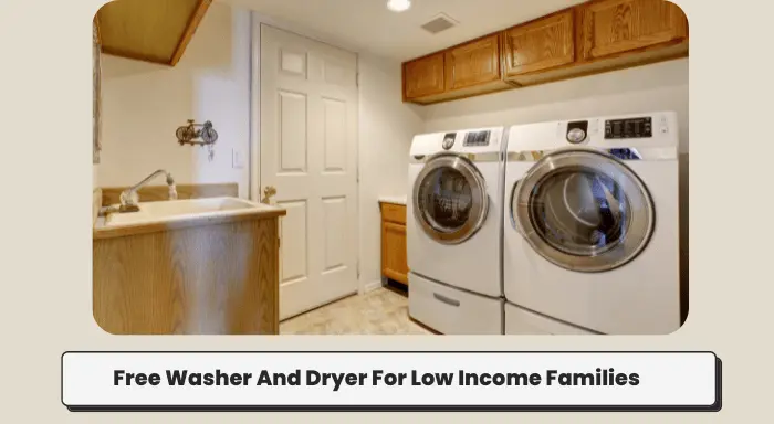 Free Washer And Dryer For Low Income Families